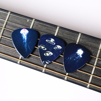Sets de médiators pour guitare basse, médiators en celluloïd personnalisés, imperméables, résistants à l'usure, thème marin rêveur, options de couleurs personnalisées