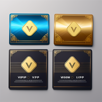 Cartes de membre VIP d'entreprise imprimées en PVC de qualité supérieure, durables, couleur personnalisée, prêtes pour les événements