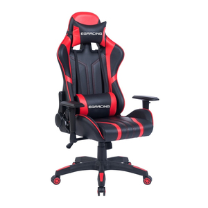 Silla <span class=keywords><strong>de</strong></span> juego <span class=keywords><strong>de</strong></span> alta calidad para ordenador ergonómica <span class=keywords><strong>de</strong></span> cuero con respaldo alto - Product Image 5