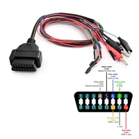 MPPS V18 Kilitsiz Sürüm ECU Çip Tuning Aracı OBD2 Teşhis Cihazı EDC15/16/17 Breakout Tricore Kablosu OLIVER Uyumlu Siyah