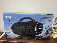 Speaker Nirkabel BT HOPESTAR A90 700W Tahan Air IPX6 8 Speaker Diafragma Bergetar Outdoor BT USB TF CARD TWS FM RGB LED
