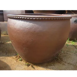 Vaso per piante in argilla ceramica vaso per fiori vietnamita personalizza vasi e fioriere in ceramica per piantare alberi