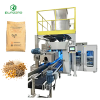 Machine d'emballage de semences en sacs préformés de 10 kg à 50 kg, machine d'ensachage de semences à bouche ouverte, ensacheuse de semences pour sacs lourds