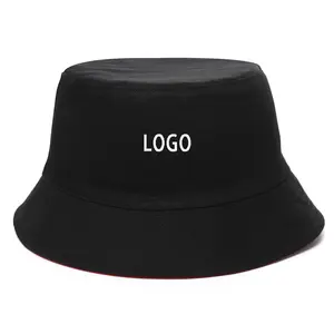 Tùy Chỉnh Bông Ngư Dân Hat Biểu Tượng Tùy Chỉnh Thêu In Ấn Người Đàn Ông Và Phụ Nữ Ngoài Trời Quảng Cáo Mặt Trời Mũ Trẻ Em Đôi Basi - Product Image 1