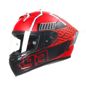 Motosiklet kaskları Moto standı İtalyan Fan kırmızı kalkan beyzbol Predator kazasında İtalya karakter modüler gençlik motosiklet kask