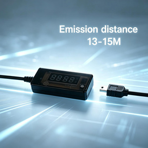 ตัวรับสัญญาณ IR อัจฉริยะ IFA01 แบบมินิ ใช้พลังงานจาก USB สายต่อขยายแบบดิจิตอล สาย IR สำหรับกล่องรับสัญญาณทีวี พร้อมเซ็นเซอร์ LED แสดงผล สาย Ir พร้อม USB - Product Image 5