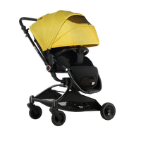 Poussette Bébé 4-en-1 de Luxe Haute Qualité, Multifonctionnelle, Rotation à 360 Degrés, pour Voyage