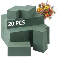 Arrangement de fleurs fraîches, mousse florale verte luxueuse pour les fleuristes, décorations pour anniversaires, remises de diplômes, mariages et fêtes