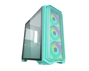 2022 nuovo Design OEM e ODM Cabinet Cpu Desktop Computer Case Tower finestra in vetro temperato Gaming Pc Computer Case