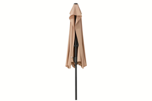 <span class=keywords><strong>Parasol</strong></span> de patio <span class=keywords><strong>demi</strong></span>-rond imperméable de 9 pieds avec mât en fer pour balcon et piscine - Product Image 4