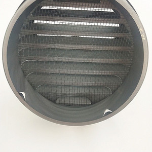 Calandre ronde pour Ventilation en acier inoxydable, 2 pcs, <span class=keywords><strong>Grille</strong></span> de Ventilation, sortie d'air pour tuyau - Product Image 5