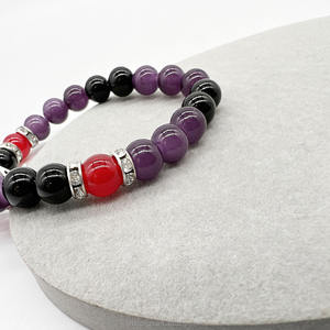 Pulsera a juego con <span class=keywords><strong>letras</strong></span> transfronterizas europeas, pulsera de pareja para hombres y mujeres con succión magnética de amor - Product Image 5