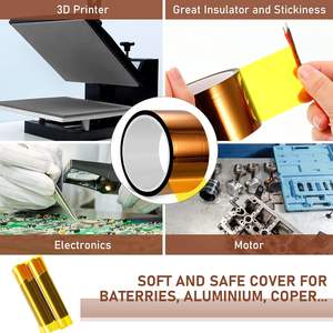 Cinta de Poliimida Adhesiva de Fusión en Caliente de <span class=keywords><strong>Silicona</strong></span> Troquelada de Bajo <span class=keywords><strong>Precio</strong></span> para Sublimación y Uso en PCB, Cinta Resistente al Calor de Alta Temperatura - Product Image 2