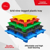Fabricant de palettes en plastique étanches à l'humidité pour la logistique des supermarchés Tapis d'entrepôt épaissi Carton PP Vente en gros de palettes pour chariots élévateurs