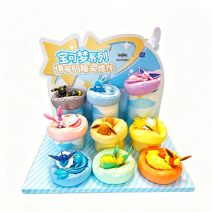 Nuovo Arrivo Originale Pokémon Rubbing Cheeks Toy Card Display Gift Box Blind Box Include 151 Booster Box - Product Image 3