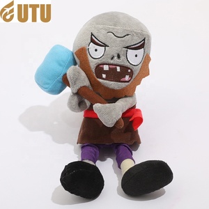 FYQC Super Soft for Princess Plush Toy Snow Monster Zombie Duck Game Pendant Bear Type Stress Relief Gift for Kids-F - Product Image 6