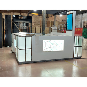 Espositore per Profumi con Ripiani Compartimentati e Base per Grandi Negozi di Profumeria, Arredamento Interno - Product Image 5