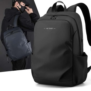 Beenlove <b>Laptop</b> <b>Backpack</b> Polyester Handle Closure Lightweight Modern Style Large Capacity for Work Use - Product Image 2