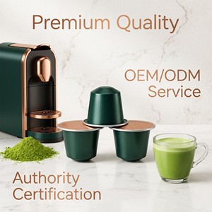 Elaboración de Cerveza Ecológica: Cápsulas de Té Matcha Compostables - Origen Orgánico Uji - Calidad de Hotel de Alta Gama - Product Image 1