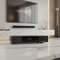 Nouvel Amplificateur Audio Professionnel Haute Puissance 600W 6/12 Canaux avec Panneau Métallique et Télécommande Compatible – Collection Printemps 2026