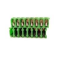 Bloc de bornes de style européen à espacement de 5,08 mm, 20 A, 8 pôles, connexion par vis pour dispositifs de contrôle industriels