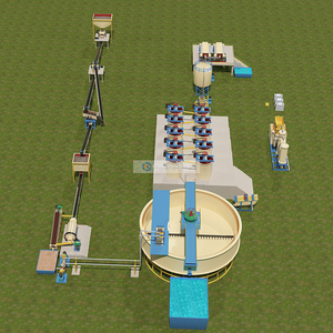 마이닝 스톤 골드 광석 분쇄 공장 300tpd 록 골드 칩 가공 공장 - Product Image 1