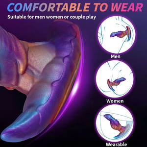 Buitenaardse Draagbare Grote Butt Plug Geknoopte Prostaat Dildo Voor Mannen En Vrouwen Volwassen Anale Seksspeeltjes Homo Seksspeeltjes - Product Image 5