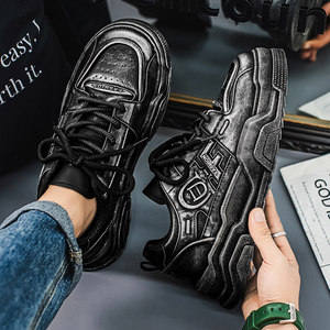 Zapatillas de Skateboard Casuales Blancas Transpirables con Cordones para Hombre, Estilo Coreano, Novedad Primavera 2026, Combinables con Todo - Product Image 4