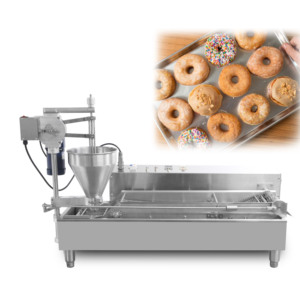 Le boulanger automatique de beignets à haute capacité fabrique des beignets par lot pour la restauration - Product Image 1
