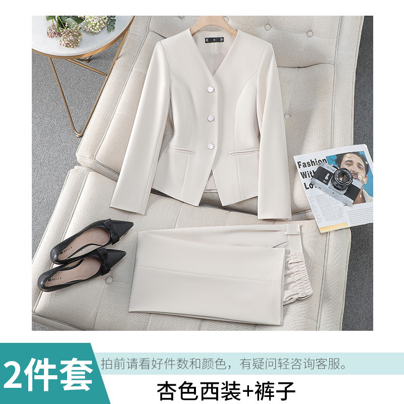 apricot suit pants