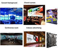 Pantalla LED Móvil de Alquiler para Exteriores P2.6 P2.9 P3.9 P4.9, Panel de Video LED Completo para Escenarios y Conciertos, Precio de Fábrica al por Mayor