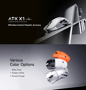 <span class=keywords><strong>Souris</strong></span> sans fil de jeu ATK Blazing Sky X1 Air+ Ultimate Esports, <span class=keywords><strong>souris</strong></span> de jeu à double mode, légère et ergonomique - Product Image 5