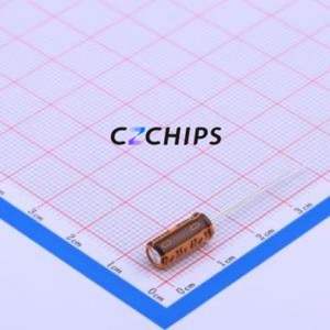 ตัวเก็บประจุอิเล็กโทรไลต์อะลูมิเนียมแบบ Through-Hole รุ่น LKGB1101V470MF ขนาด D5xL11 มม. 47uF 20% 35V 350mA-100kHz - Product Image 1