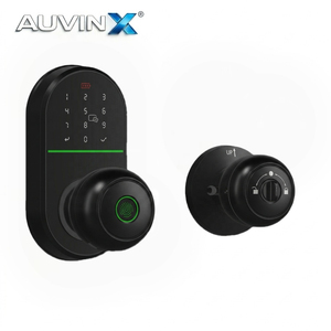 Auvinx OEM Fingerprint Smart <strong>Knob</strong> Indoor Lock for Home Password Keyless Card Bedroom Tuya BT APP Control Digital Deadbolt Lock - Product Image 6