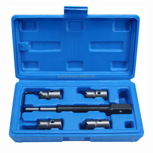 Juego de herramientas de reparación de inyector diésel, limpiador de cortador de asiento de inyector diésel, 5 uds., para <span class=keywords><strong>mercedes</strong></span>-benz PSA Renault Bosch - Product Image 1
