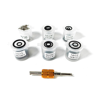Kit d'outils professionnel pour la réparation des fuites de climatisation automobile, testeur de fuites de réfrigérant pour l'entretien de la climatisation