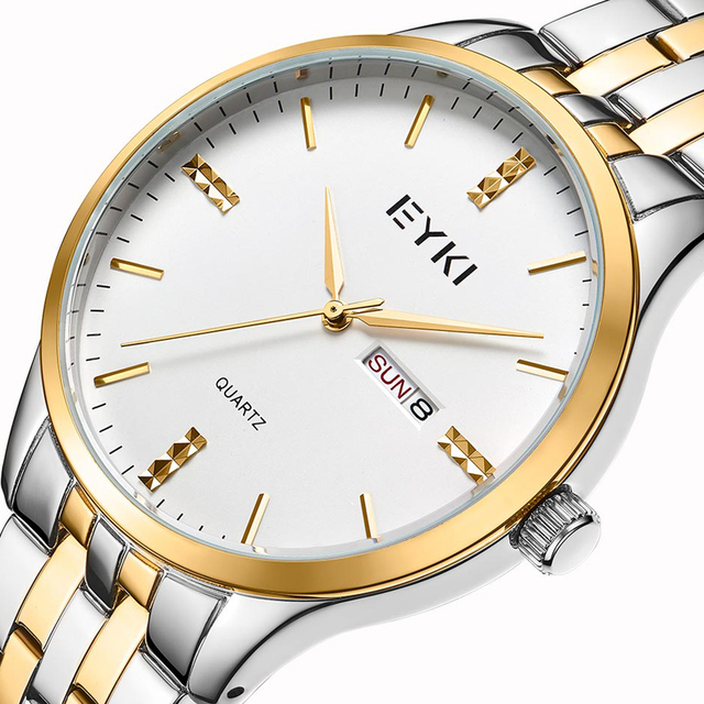 OEM Custom Watch Stainless Steel Waterproof Man Wrist Watch Luxury Quartz Watches
