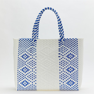 Bolsa Tejida de Plástico Hecha a Mano de Nuevo Diseño, Bolsa de Mercado Tejida a Mano de Plástico - Product Image 1