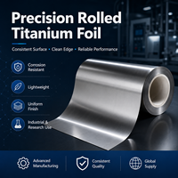 Feuille de titane poli GR1 GR2 ASTM B265 0,025-2 mm pour applications industrielles, laboratoires, médicales, chimiques, sur mesure OEM