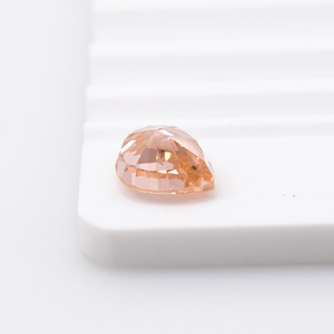 9A высококачественный Грушевый измельченный лед морганит Оранжевый Синтетический фианит свободный драгоценный камень для ювелирных изделий - Product Image 6