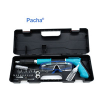 Pistola de clavos manual Pacha Tool para cemento, pared, hormigón, decoración, fijación de canaletas de cable, herramienta de clavado para techos y paredes
