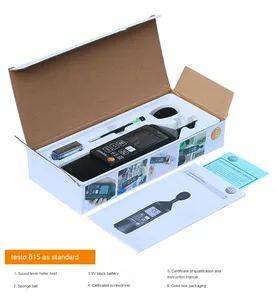 Testo 815 High-Precision Digital Noise <b>Meter</b> Handheld Detector for <b>Sound</b> Level Measurement Physical Measuring Instrument Testo 8 - Product Image 4