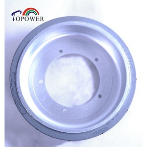 Rueda para Plataforma Elevadora de Tijera JLG 406x125 con Rodamiento para Elevadores de Construcción - Product Image 4