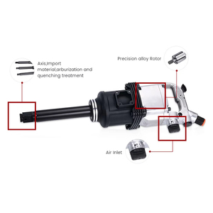 Kahe KH-550B OEM China Pneumatic <strong>Angle</strong> <strong>Wrench</strong> 2400N.m Max Torque Chromium Molybdenum Steel Automotive Assembly Tool - Product Image 3
