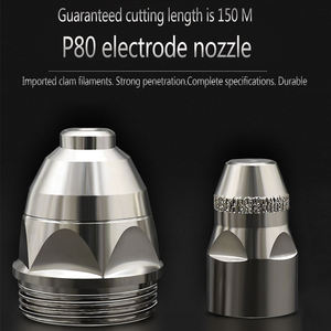 หัวตัดและอิเล็กโทรดแบบใช้แล้วทิ้ง P80 สำหรับเครื่องตัดพลาสม่า CNC ใช้ได้กับอุตสาหกรรมต่างๆ - Product Image 6