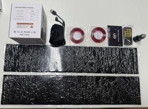 Pantalla LED Programable Devil Eyes 1696 con Diferentes Tamaños RGB 5V/2A IP65, Diseño Libre, Aplicación, Animación DIY para Automóvil, Autobús, Camión - Product Image 5