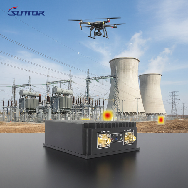 Advanced UAV Airborne Radio Data Link Model V20Pro TDD Work Mode 24Mbps Data Rate for Extended Range HD Video Telemetry