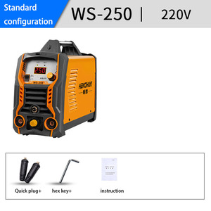 เครื่องเชื่อมมัลติฟังก์ชั่น 2 in 1 รุ่น WS-250 ใช้ได้กับไฟ 110V/220V ระบบ IGBT 250A สำหรับเชื่อมทองแดงด้วยลวดทองแดง - Product Image 6