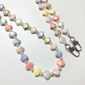 Bracelet de téléphone portable mignon de 120 cm avec perles en acrylique colorées, cordon élégant pour <span class=keywords><strong>coque</strong></span> de téléphone, <span class=keywords><strong>collier</strong></span> - Product Image 3