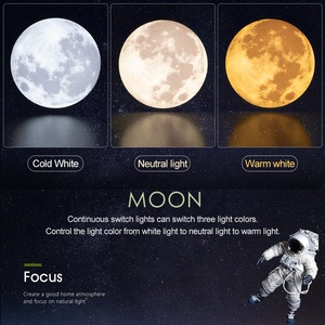 Lampada da Soffitto Smart LED Rotonda con Pannello <span class=keywords><strong>Sole</strong></span>, Cielo e <span class=keywords><strong>Luna</strong></span>, Dimmerabile CCT con Telecomando - Product Image 6